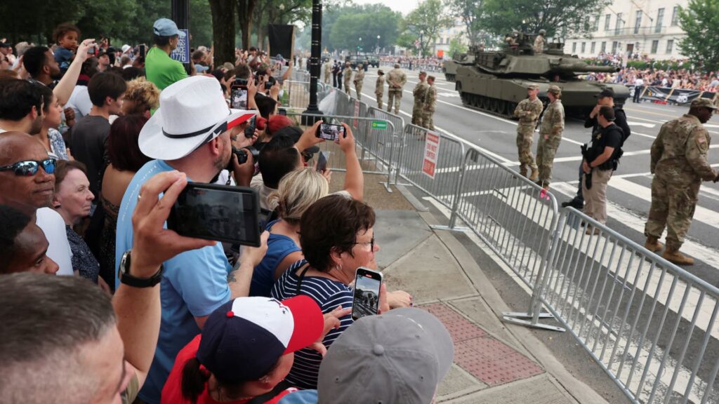 Trump’s military parade becomes reality